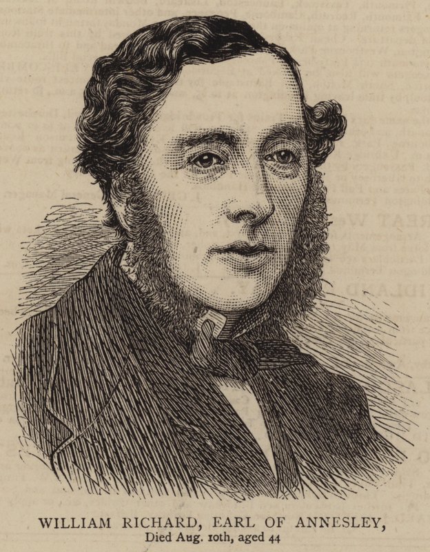 William Richard, Annesley grófja (metszet) alkotó: English School