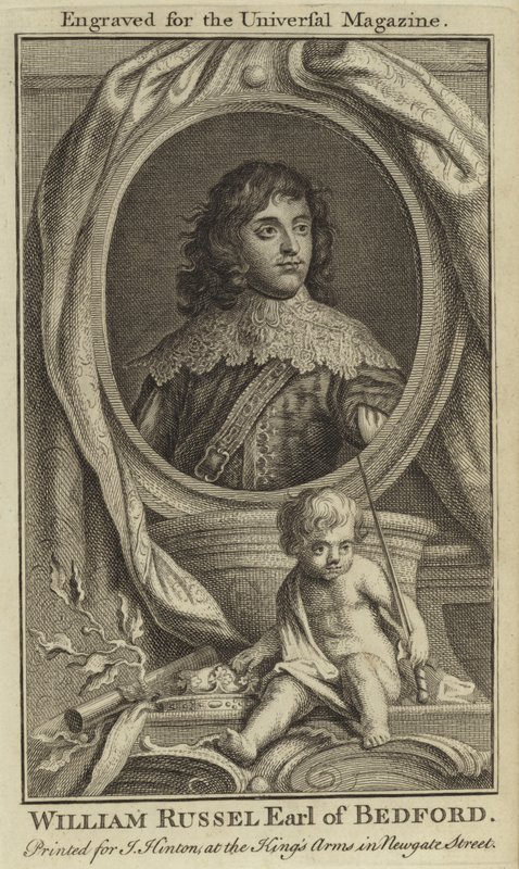 William Russel, Bedford grófja alkotó: English School