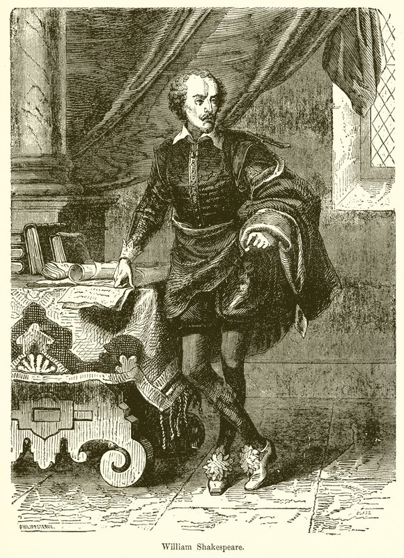William Shakespeare alkotó: English School