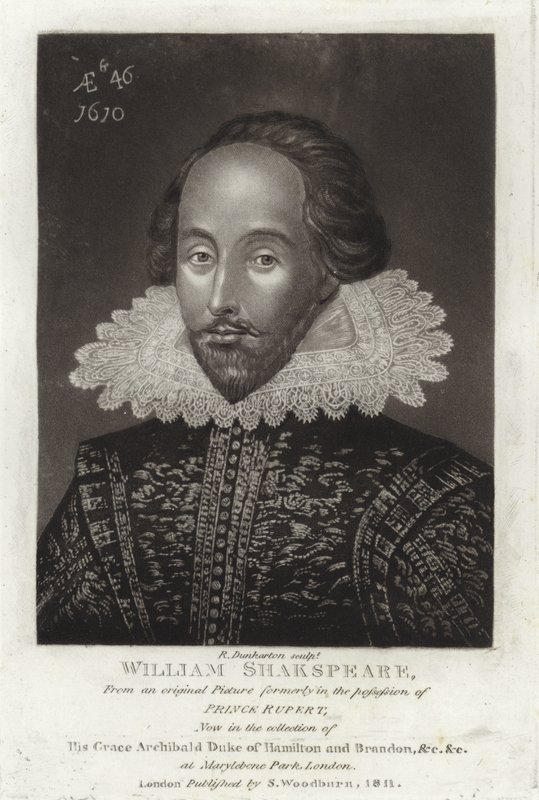 William Shakespeare alkotó: English School