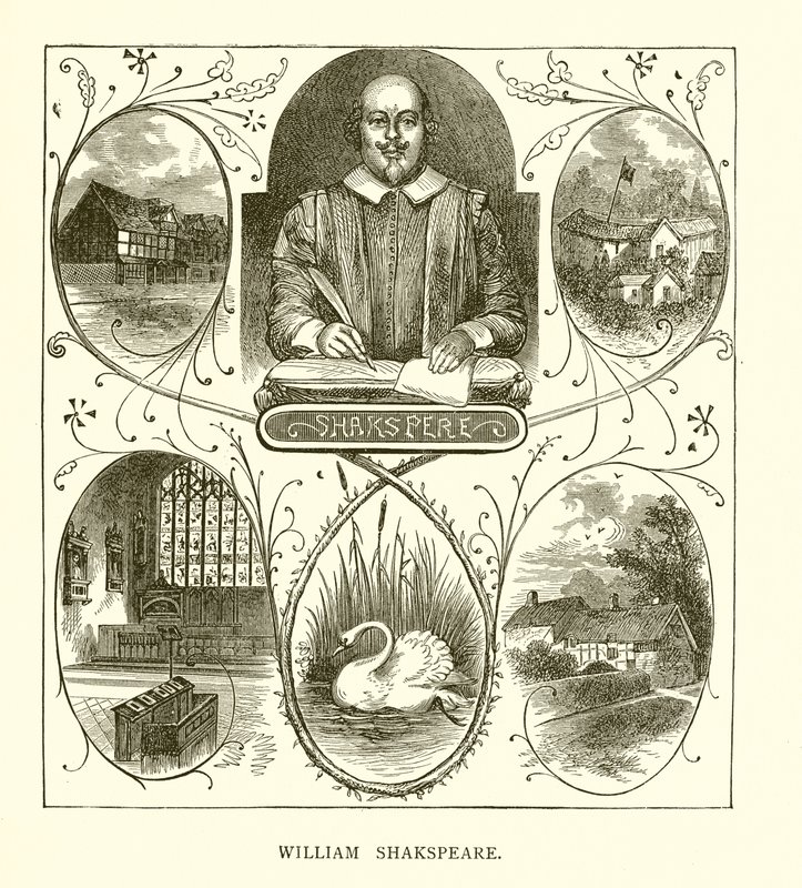 William Shakespeare alkotó: English School