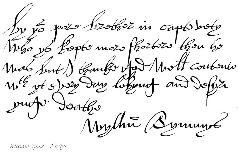 William Tyms, (mártír) alkotó: English School