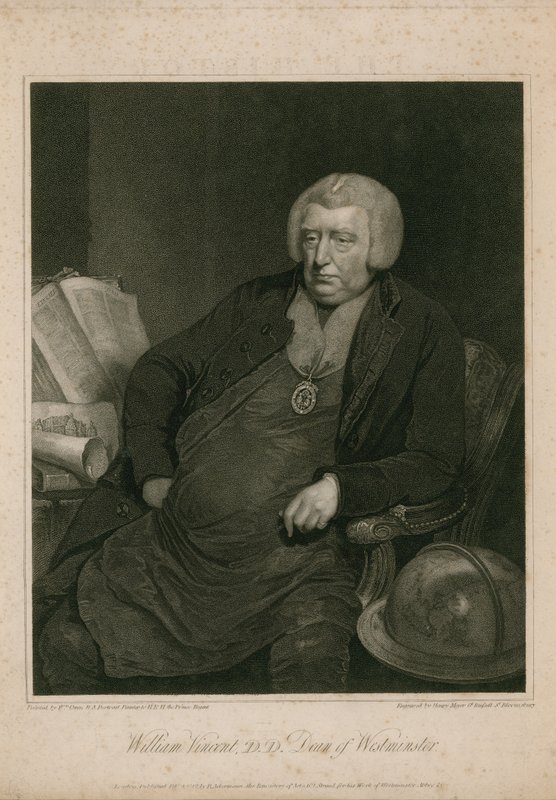 William Vincent, a Westminster dékánja alkotó: English School