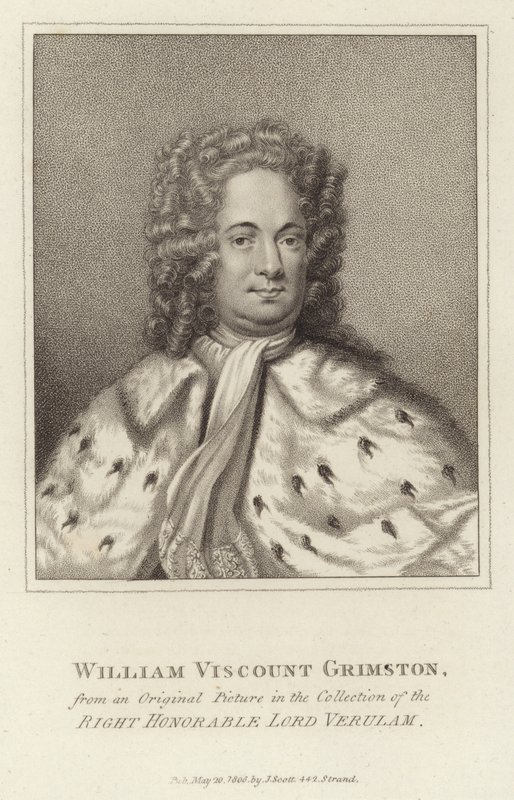 William Grimston vikomt alkotó: English School