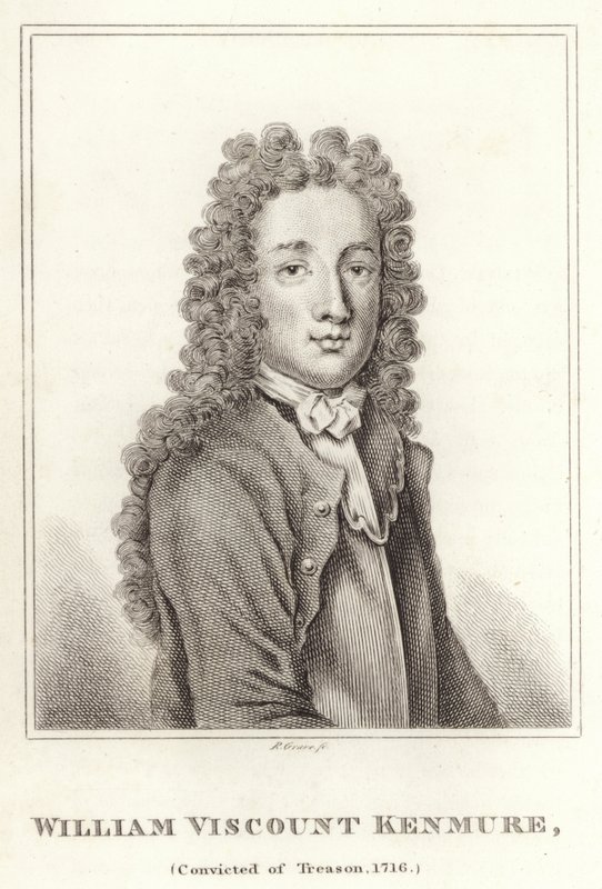 William Kenmure vikomt, hazaárulásért elítélt, 1716 alkotó: English School