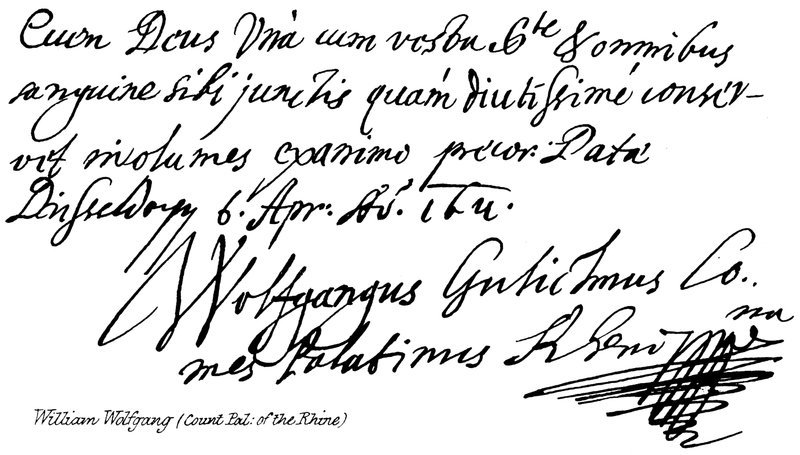 William Wolfgang (Pál gróf: rajnai) alkotó: English School