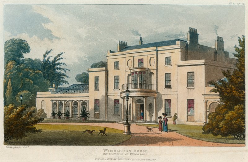 Wimbledon House, Mrs. Marriott rezidenciája alkotó: English School