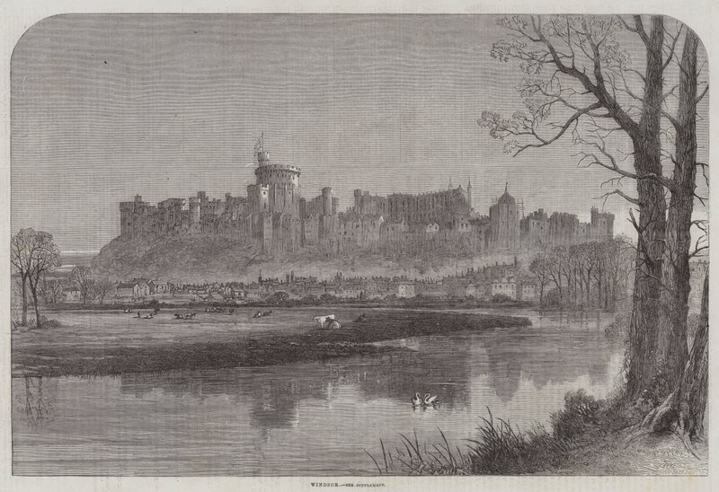 Windsor (metszet) alkotó: English School