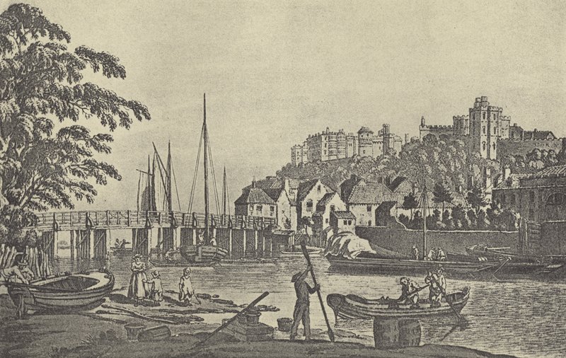 Windsor híd 1793-ban (mélynyomás) alkotó: English School