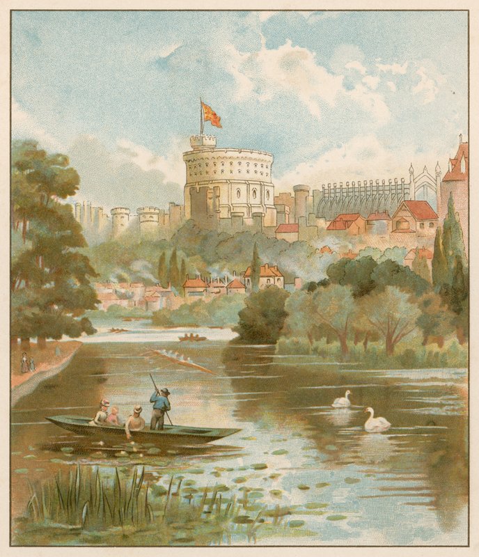 Windsori kastély alkotó: English School