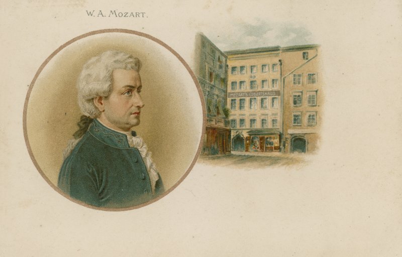 Wolfgang Amadeus Mozart osztrák zeneszerző és zenész alkotó: English School