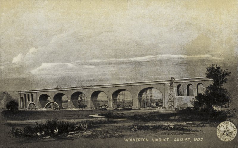Wolverton viadukt, 1837. augusztus alkotó: English School