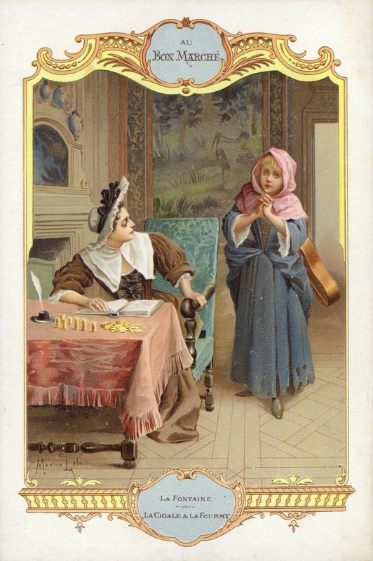Pénzért könyörgő nő alkotó: English School