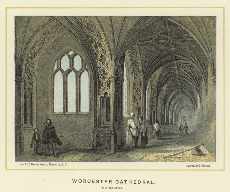 Worcesteri katedrális, a kolostorok alkotó: English School