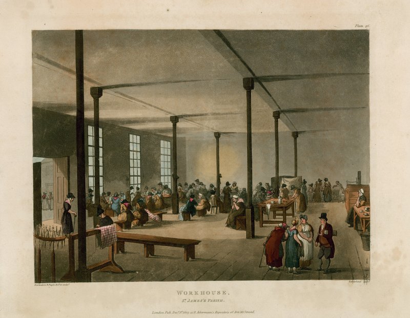 Workhouse St James Parish alkotó: English School