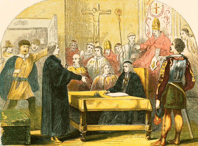 Wycliffe a lambethi szinódus előtt alkotó: English School