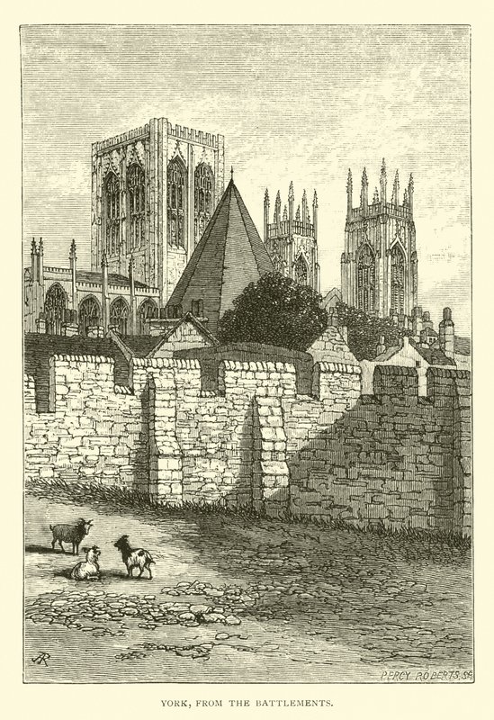 York, Battlementsből alkotó: English School