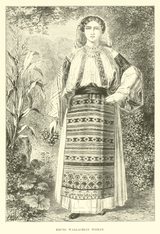 Fiatal oláh nő alkotó: English School