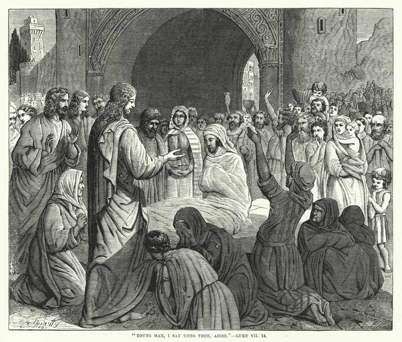 Fiatal ember, mondom néked, kelj fel, Lukács VII alkotó: English School