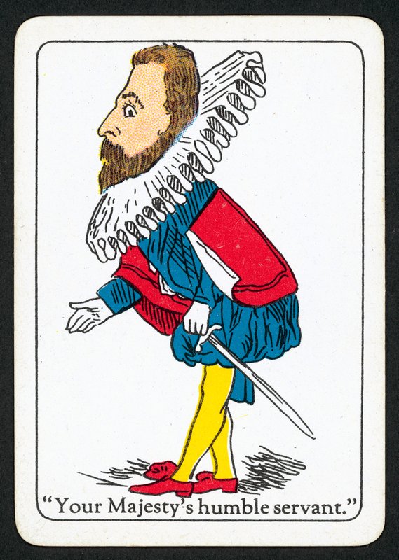 Felséged alázatos szolgája (színes litó) alkotó: English School