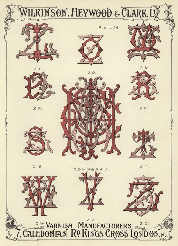 ZL, ZO, ZM, ZP, CBHM és SAJ, ZR, ZS, ZT, ZW, ZV, ZZ alkotó: English School