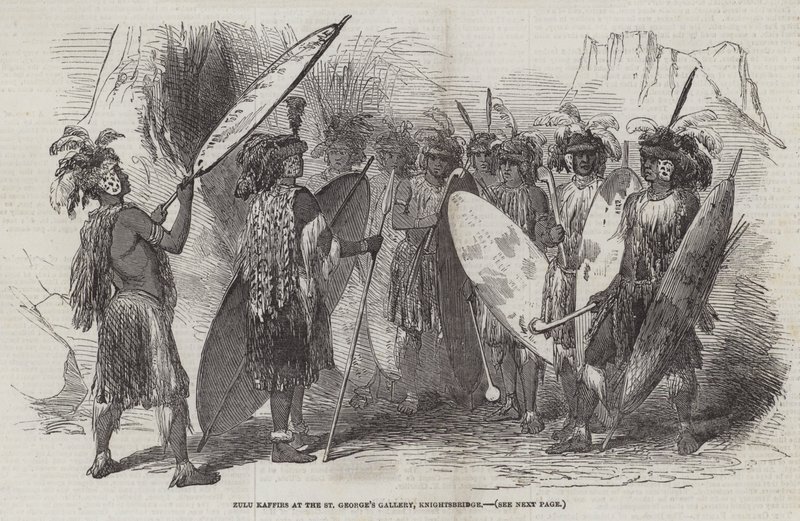 Zulu kaffirok a St George