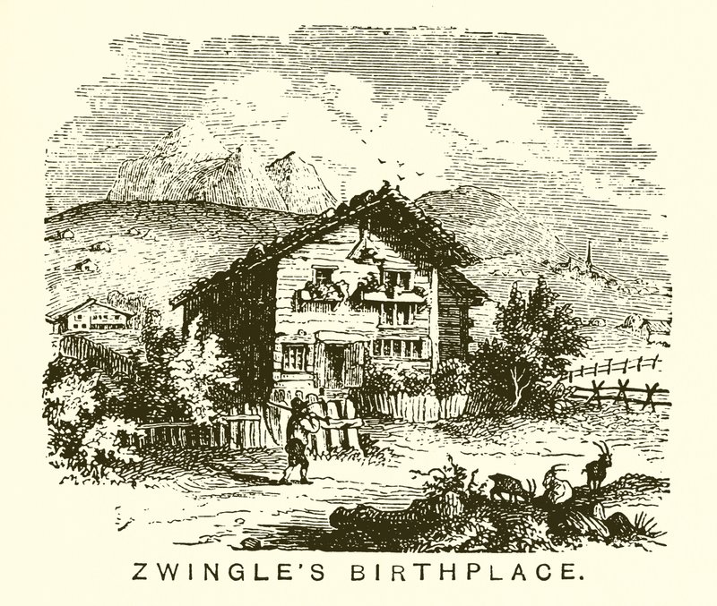 Zwingles szülőháza alkotó: English School
