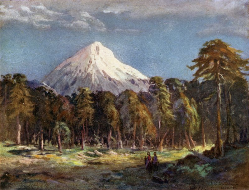 Mount Llanin, Dél-Andok alkotó: Ernest William Christmas