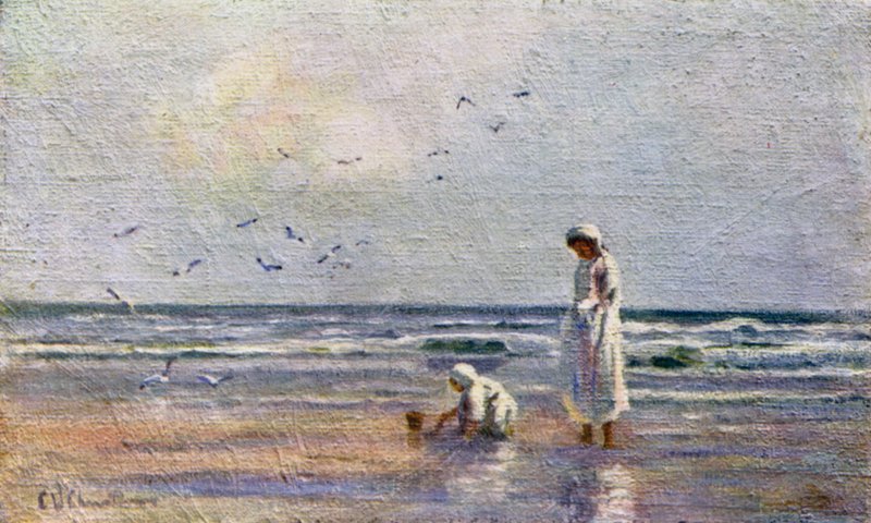Napsütéses órák, Mar del Plata alkotó: Ernest William Christmas