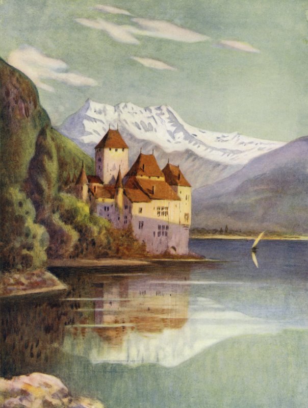 Chillon kastélya alkotó: Ernest Hasseldine