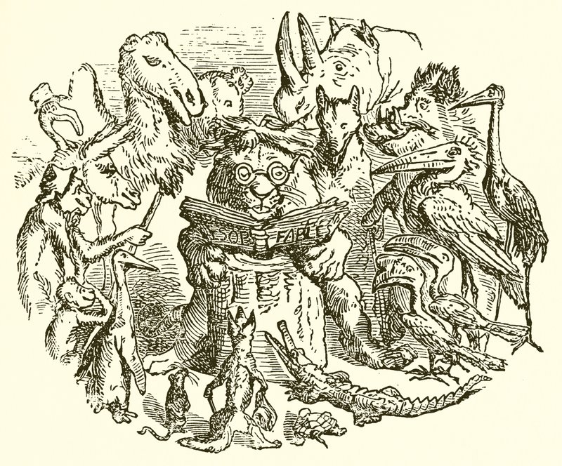 Ezópus meséi alkotó: Ernest Henry Griset