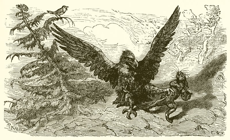 A veréb és a nyúl alkotó: Ernest Henry Griset