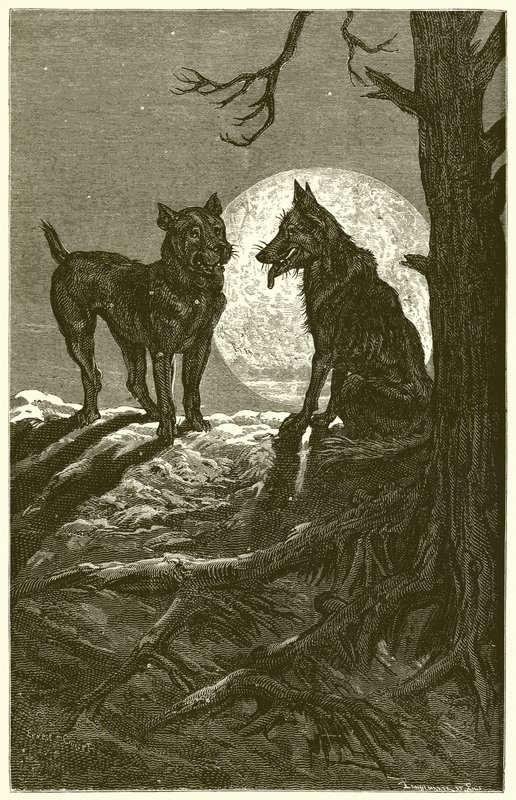 A farkas és a masztiff alkotó: Ernest Henry Griset