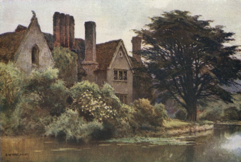 Brinsop Manor (színes litó) alkotó: Ernest William Haslehust