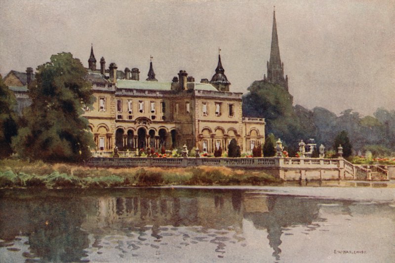 Clumber (színes litó) alkotó: Ernest William Haslehust