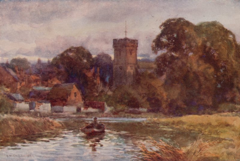 "Drunken Bidford" (színes litó) alkotó: Ernest William Haslehust