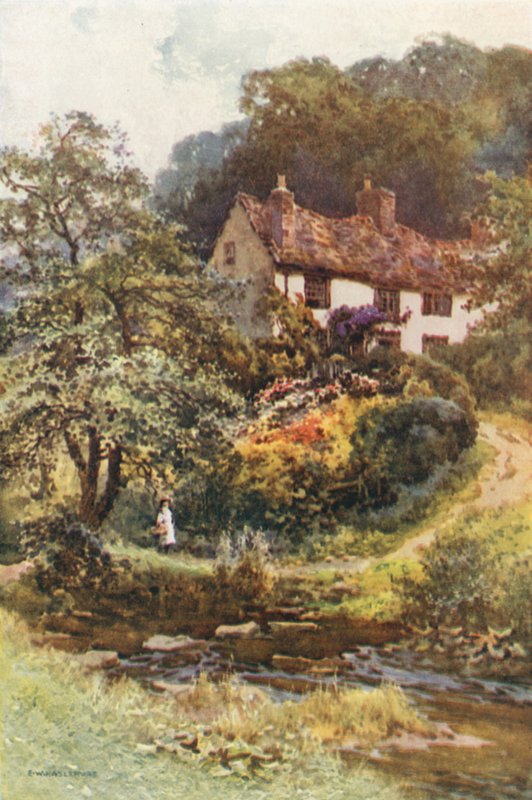 Forge Valley (színes litó) alkotó: Ernest William Haslehust