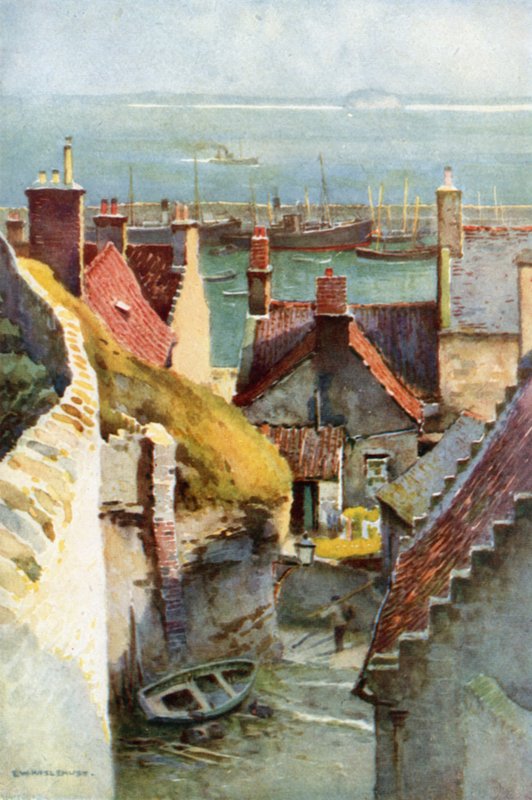 Pittenweem (színes litó) alkotó: Ernest William Haslehust