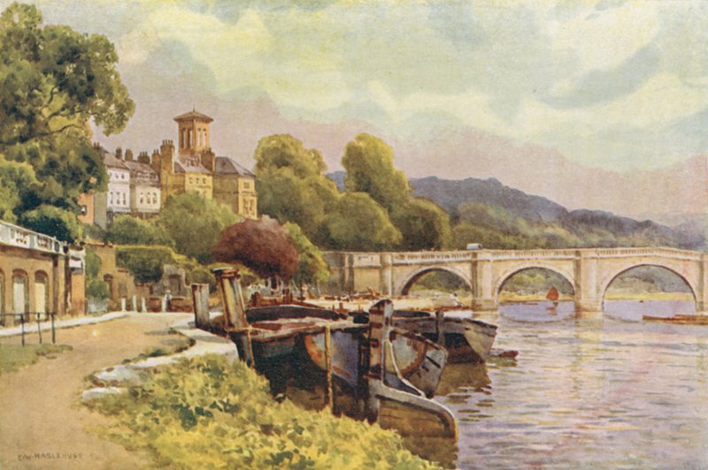 Richmond (színes litó) alkotó: Ernest William Haslehust