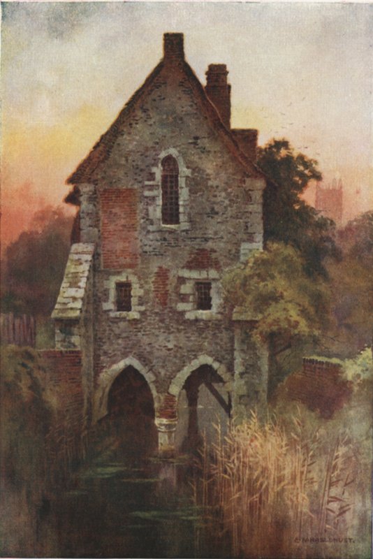 Greyfriars háza (színes litó) alkotó: Ernest William Haslehust
