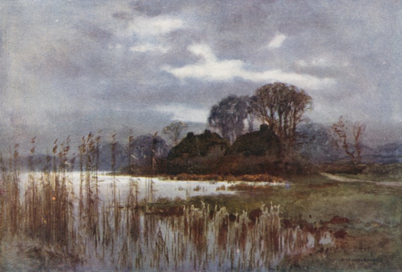 A malomtó, Beaulieu (színes litó) alkotó: Ernest William Haslehust