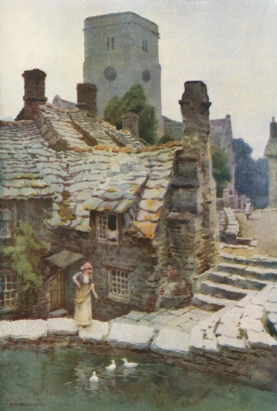 A malomtó, Old Swanage (színes tagok) alkotó: Ernest William Haslehust