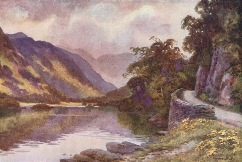 Ullswater (színes litó) alkotó: Ernest William Haslehust