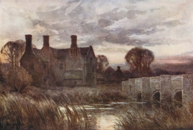 Gyapjúház (színes litho) alkotó: Ernest William Haslehust