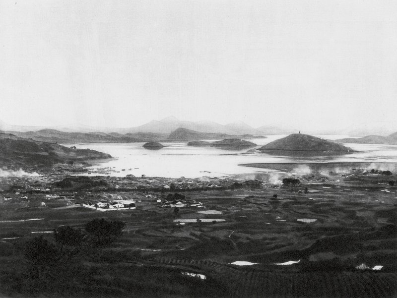 Santuao, Fukien, Santao város és kikötő (fekete-fehér fotó) alkotó: Ernst Boerschmann
