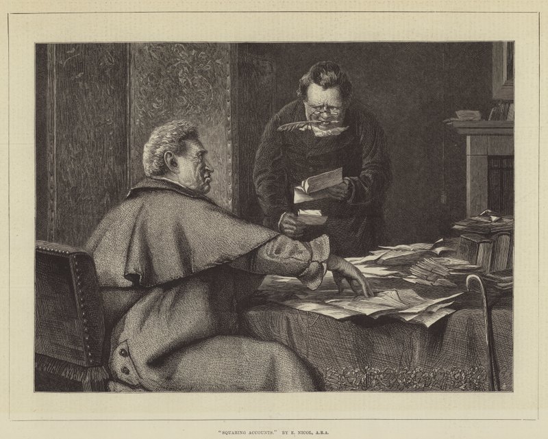 Számlák négyzetre emelése alkotó: Erskine Nicol