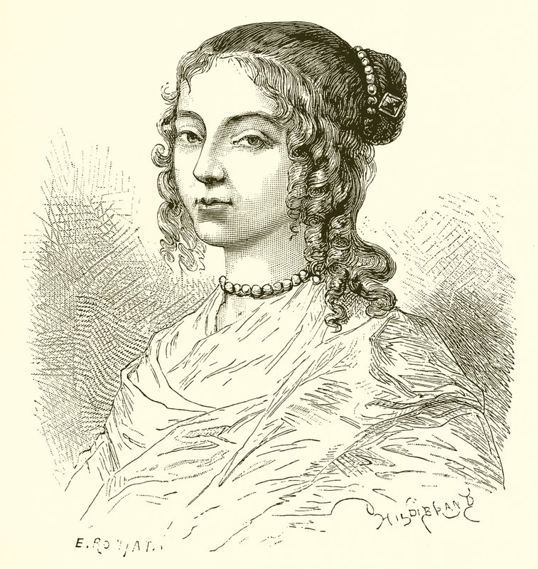Angol Henrietta, II. Károly király nővére alkotó: Etienne Antoine Eugene Ronjat