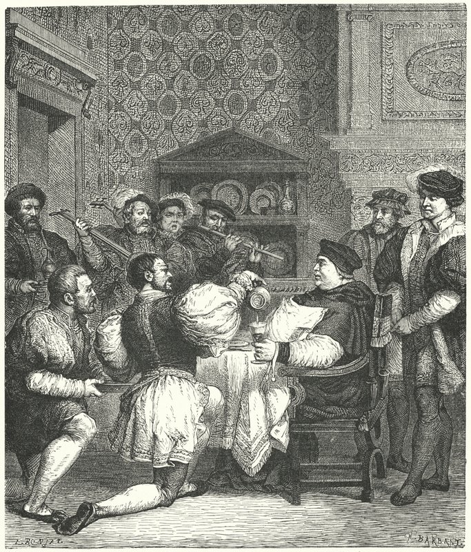 Wolsey bíborost otthon szórakoztatják alkotó: Etienne after Ronjat