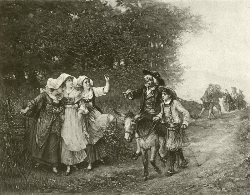 A molnár, a fia és a művészet (mélynyomás) alkotó: Eugene Joseph Lejeune