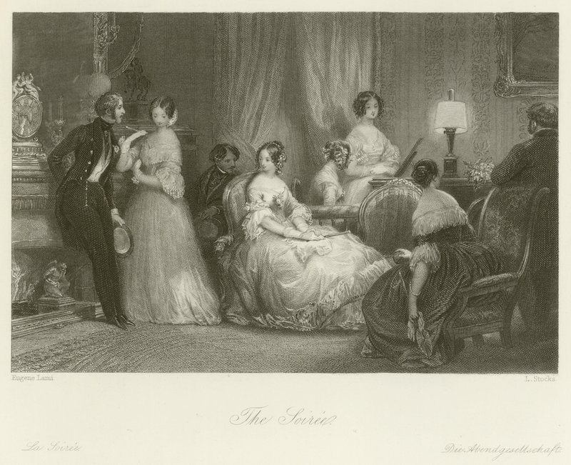 A Soiree alkotó: Eugene Louis Lami
